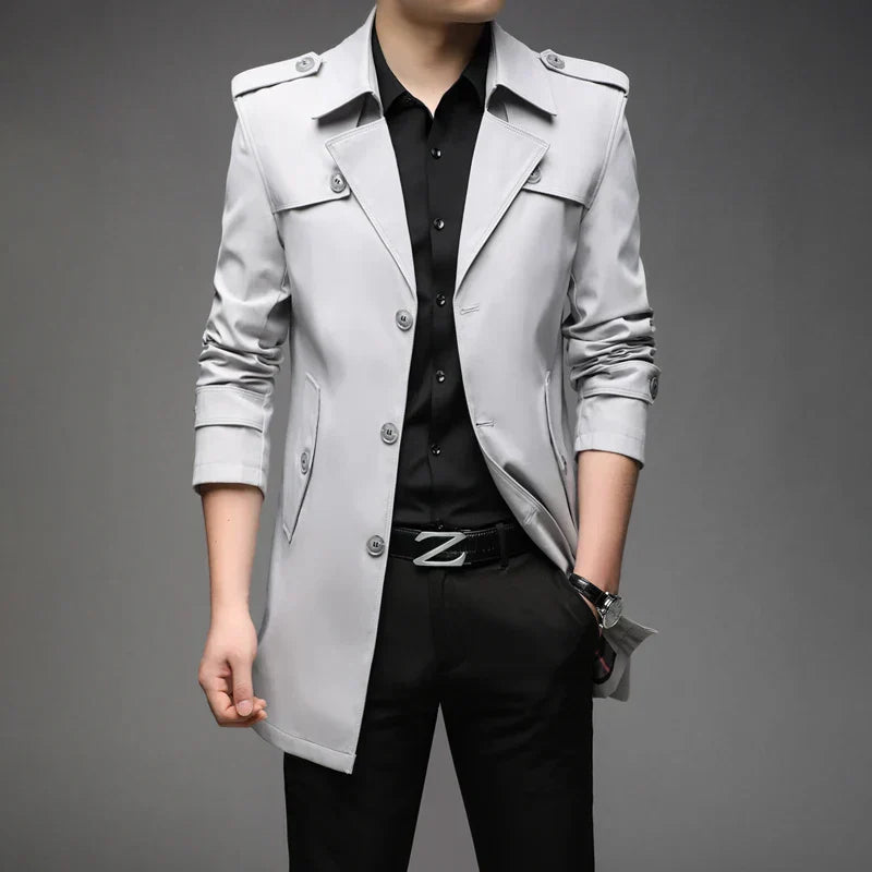 Modisches Jeanshemd Herren