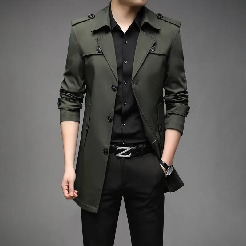Modisches Jeanshemd Herren