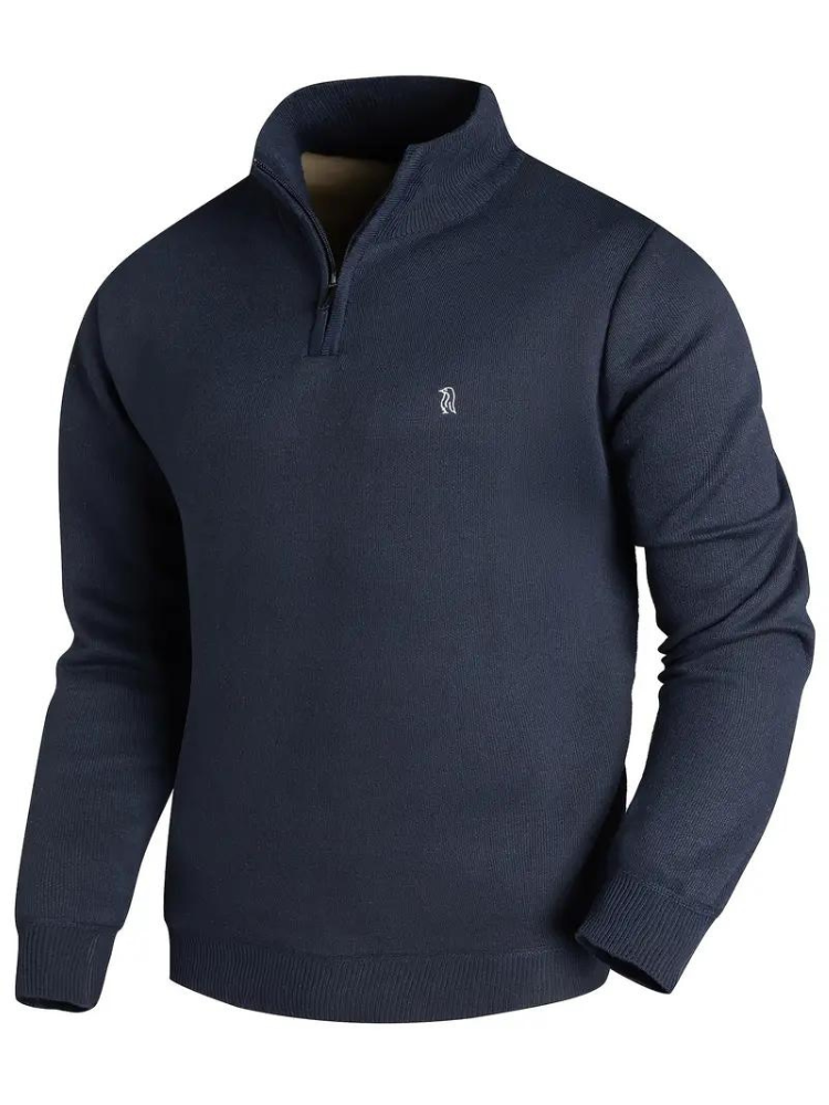 Herren Rollkragen Pullover Modern Strick