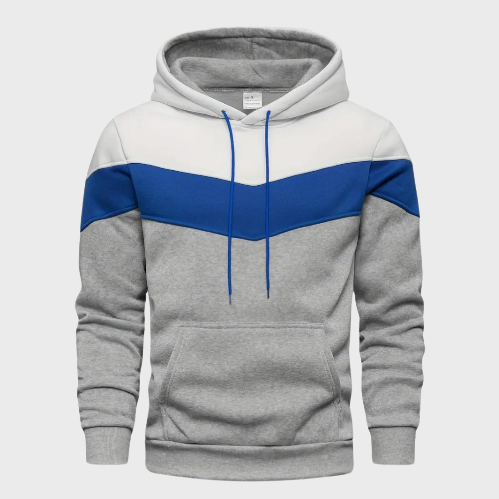 Moderner Herren-Hoodie mit Verstellbarer Kapuze