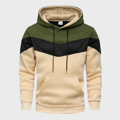 Moderner Herren-Hoodie mit Verstellbarer Kapuze