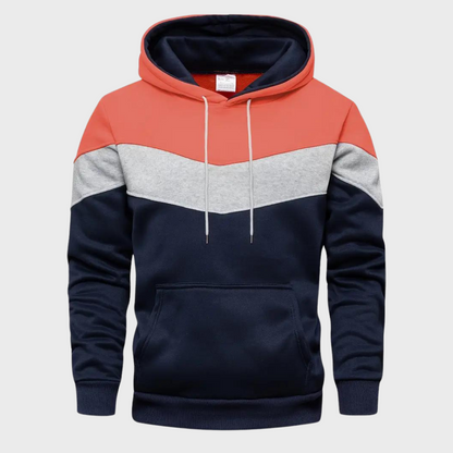 Moderner Herren-Hoodie mit Verstellbarer Kapuze