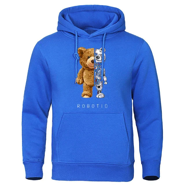 Kuschel Hoodie Teddy Bär Design