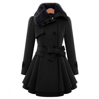 Elegante Damenjacke Gürtel Waistcoat