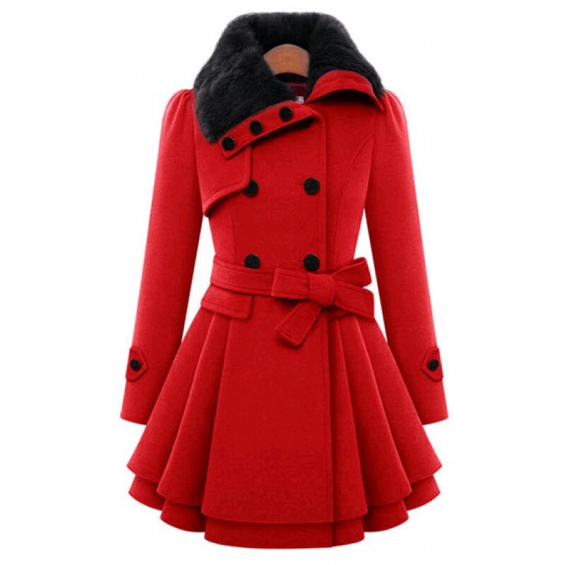 Elegante Damenjacke Gürtel Waistcoat