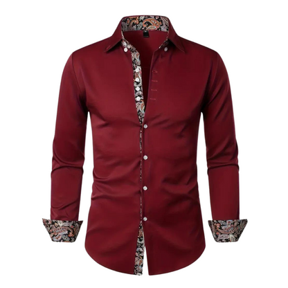 Nachtparty Bluse Elegant Glanz