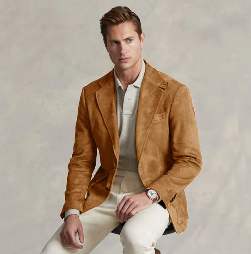 Herren Blazer Slim Fit Elegant - IdealeKleiden