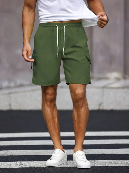 Herren Freizeit Shorts Bequem Mit Kordelzug
