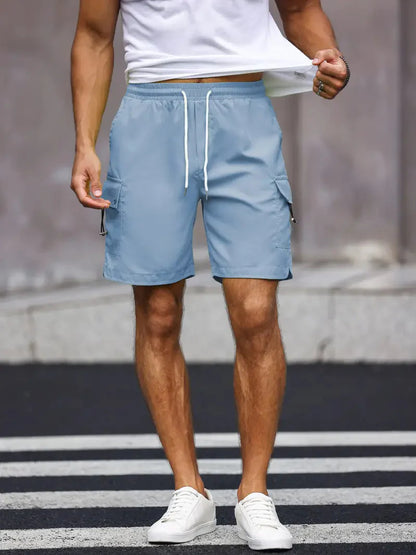 Herren Freizeit Shorts Bequem Mit Kordelzug