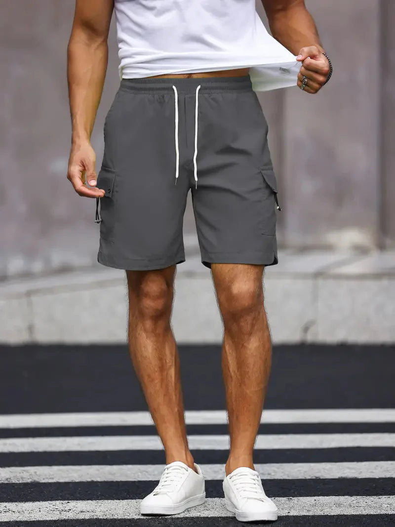 Herren Freizeit Shorts Bequem Mit Kordelzug