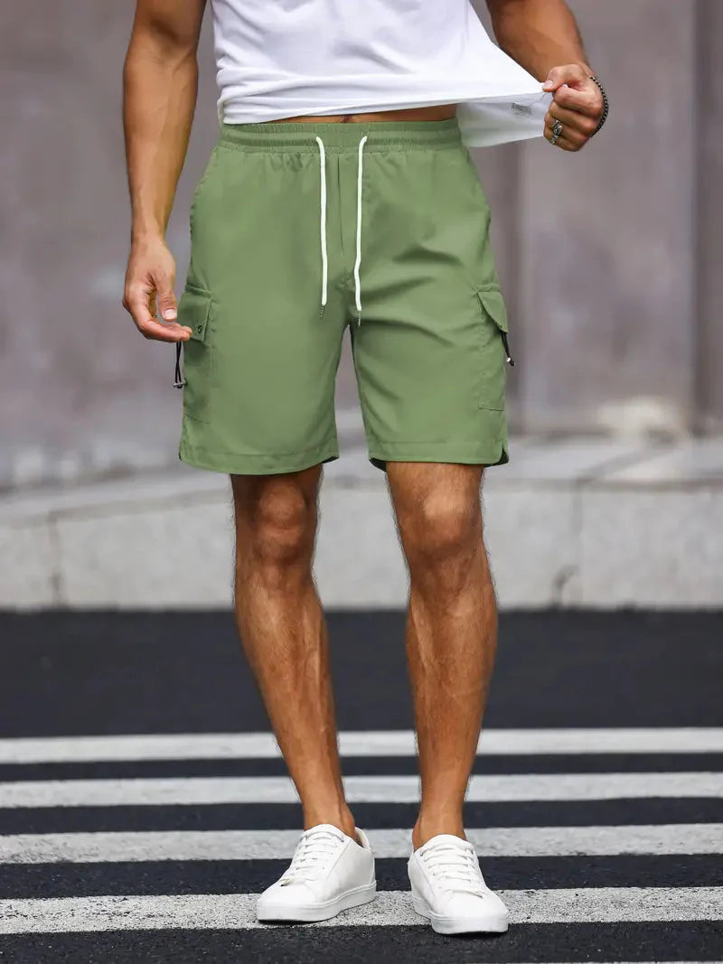 Herren Freizeit Shorts Bequem Mit Kordelzug