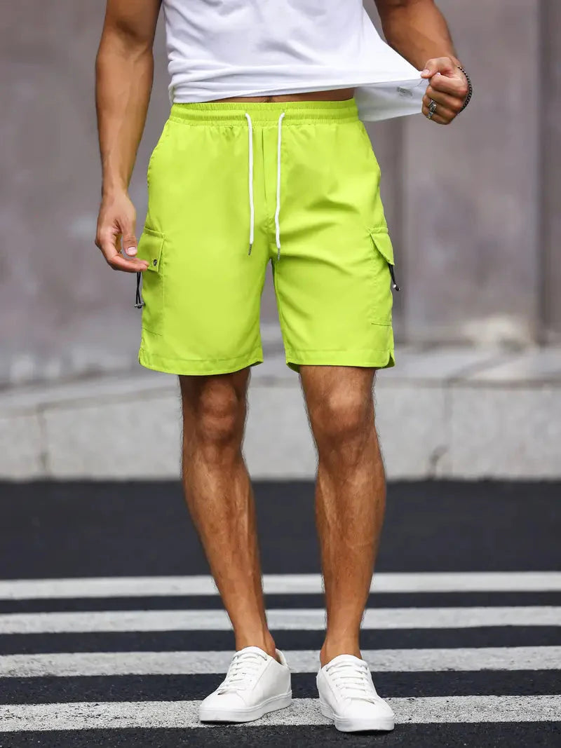 Herren Freizeit Shorts Bequem Mit Kordelzug