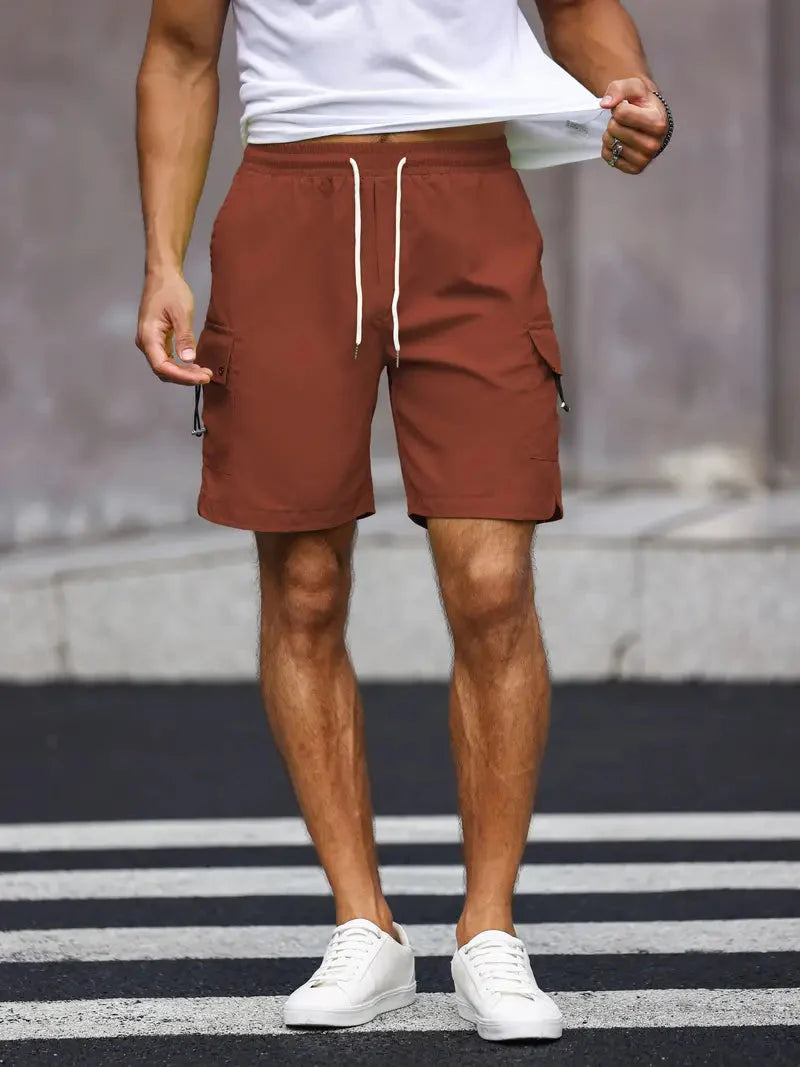 Herren Freizeit Shorts Bequem Mit Kordelzug