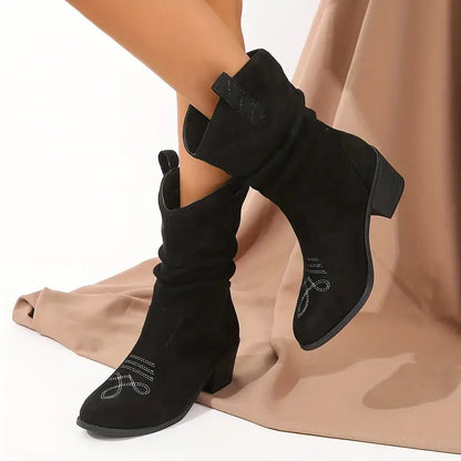 Retro Cowboy Stiefel Frauen