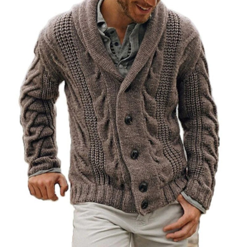 Nolan | Kuschelige Strickjacke aus Merinowolle