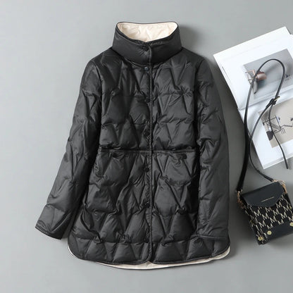 Warmes Daunenjacke Damen Winter