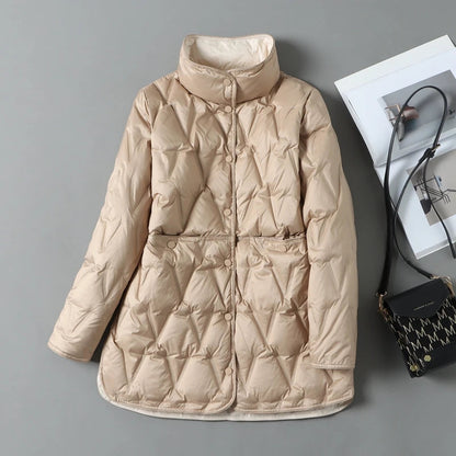 Warmes Daunenjacke Damen Winter