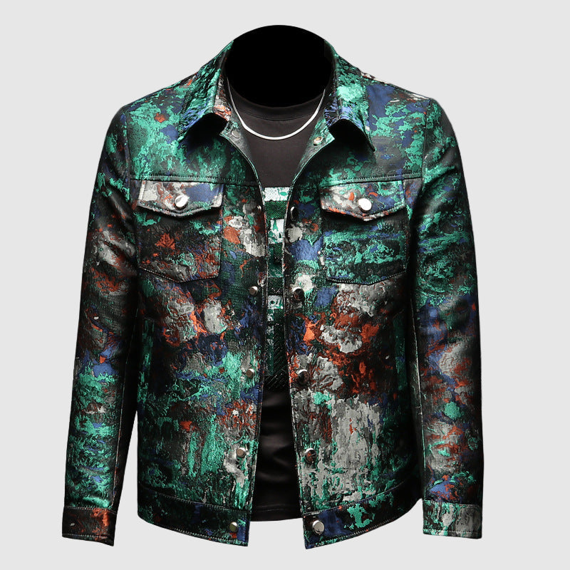 Elegante Damenjacke Grün von Lorenzo Vitali