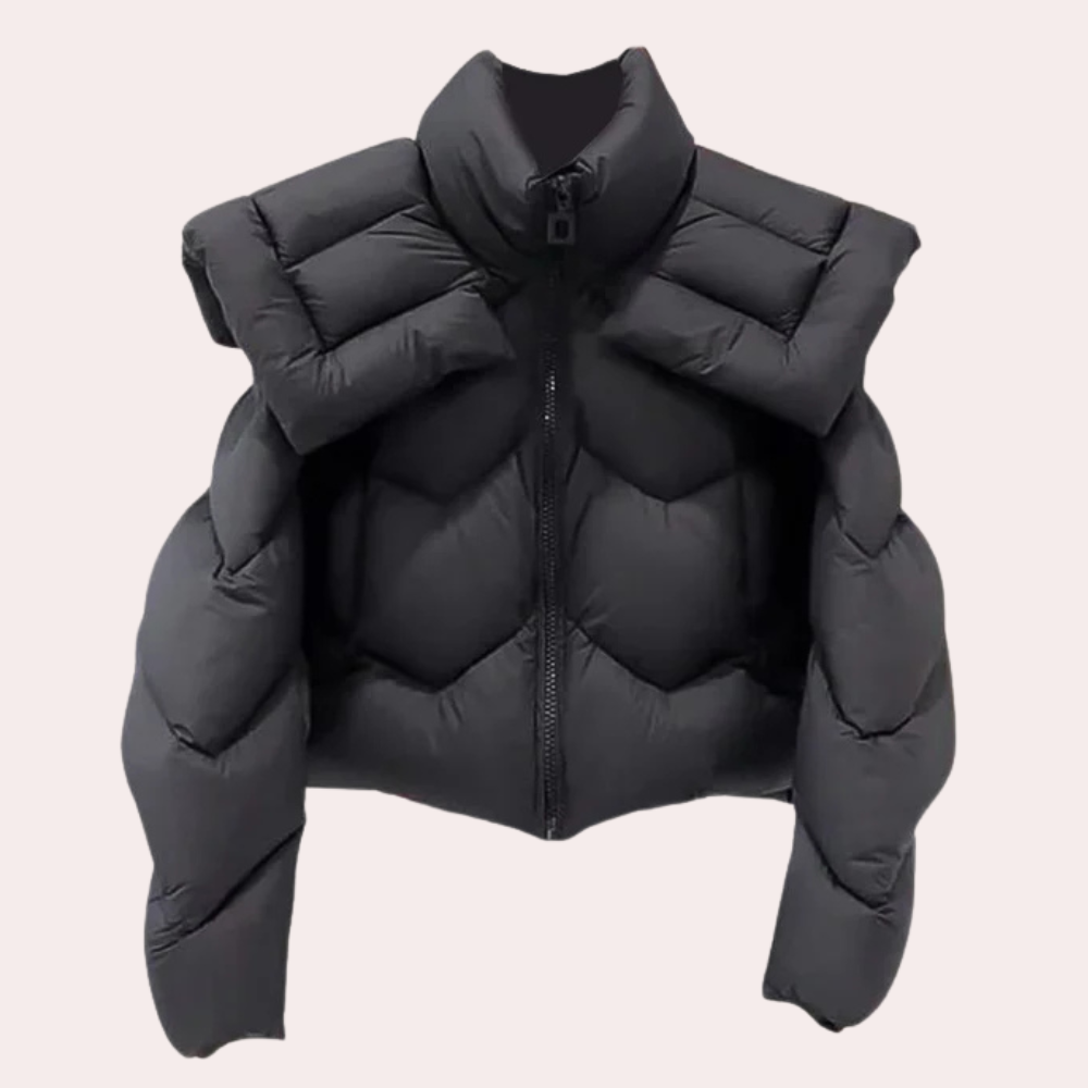 Frauen Winterjacke Warm Gepolstert