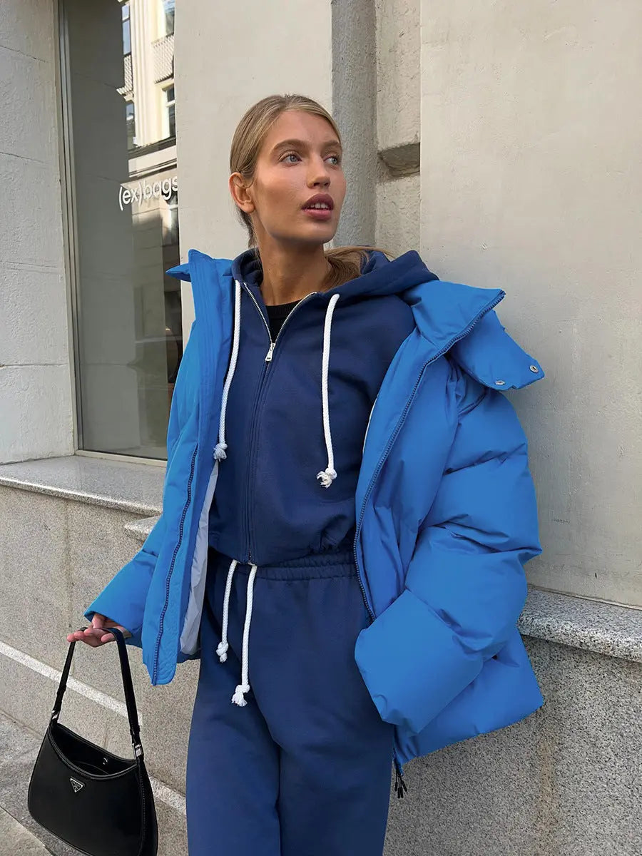 Stylische Wärme Pufferjacke Modern Design - IdealeKleiden