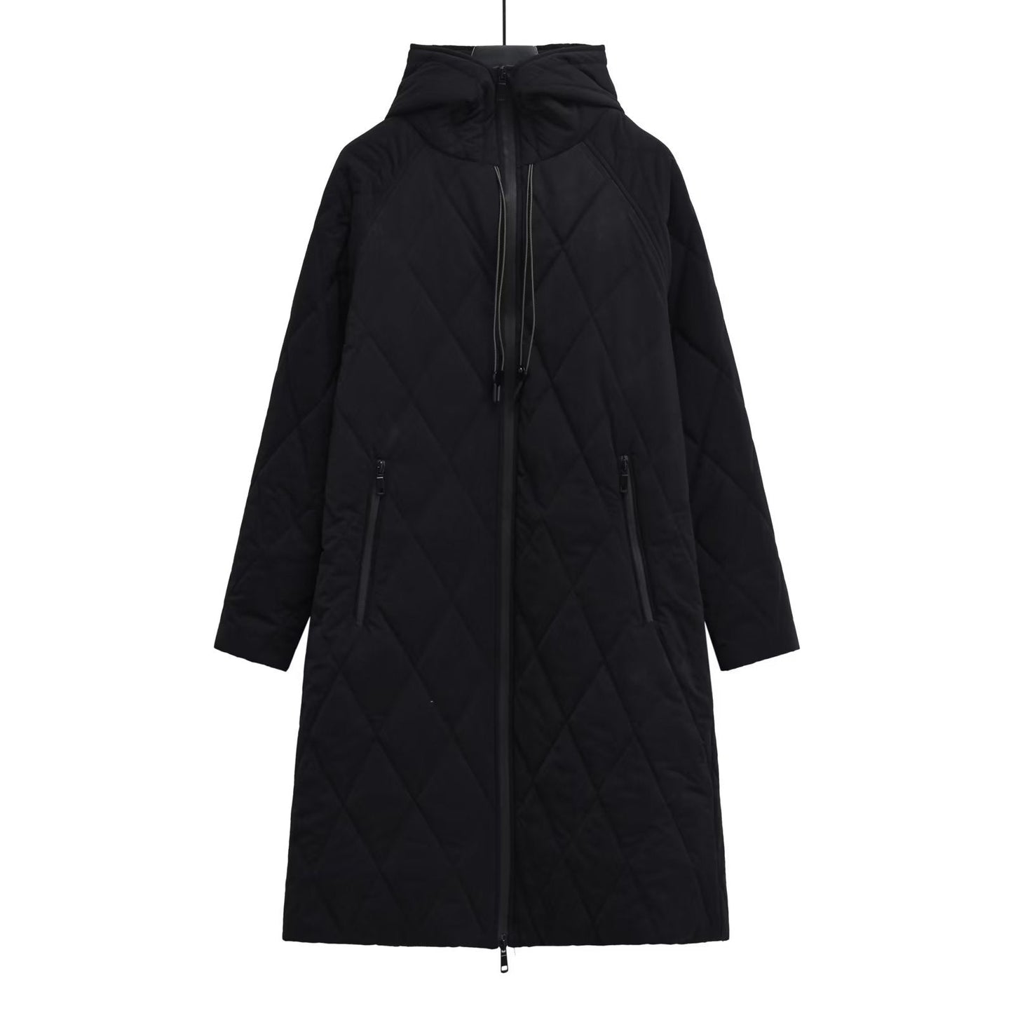 Stylische Pufferjacke Diamant Effekt - IdealeKleiden