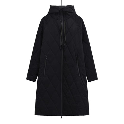 Stylische Pufferjacke Diamant Effekt - IdealeKleiden