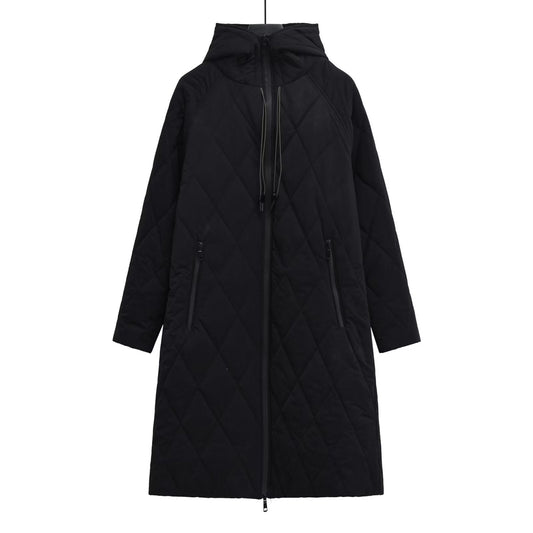 Stylische Pufferjacke Diamant Effekt - IdealeKleiden