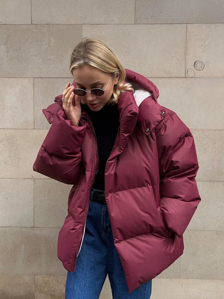 Stylische Wärme Pufferjacke Modern Design
