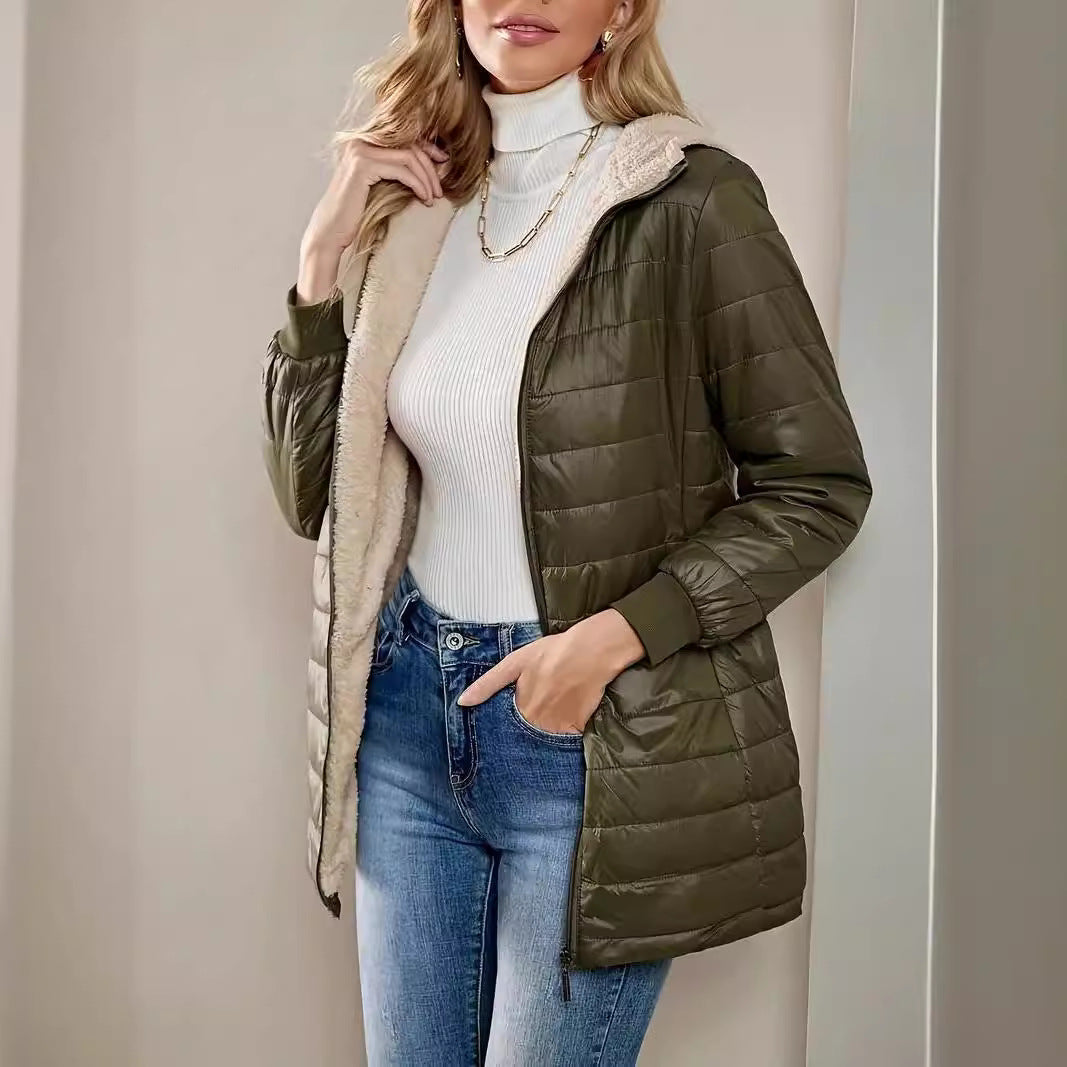 Elegante Steppjacke Bequeme Passform