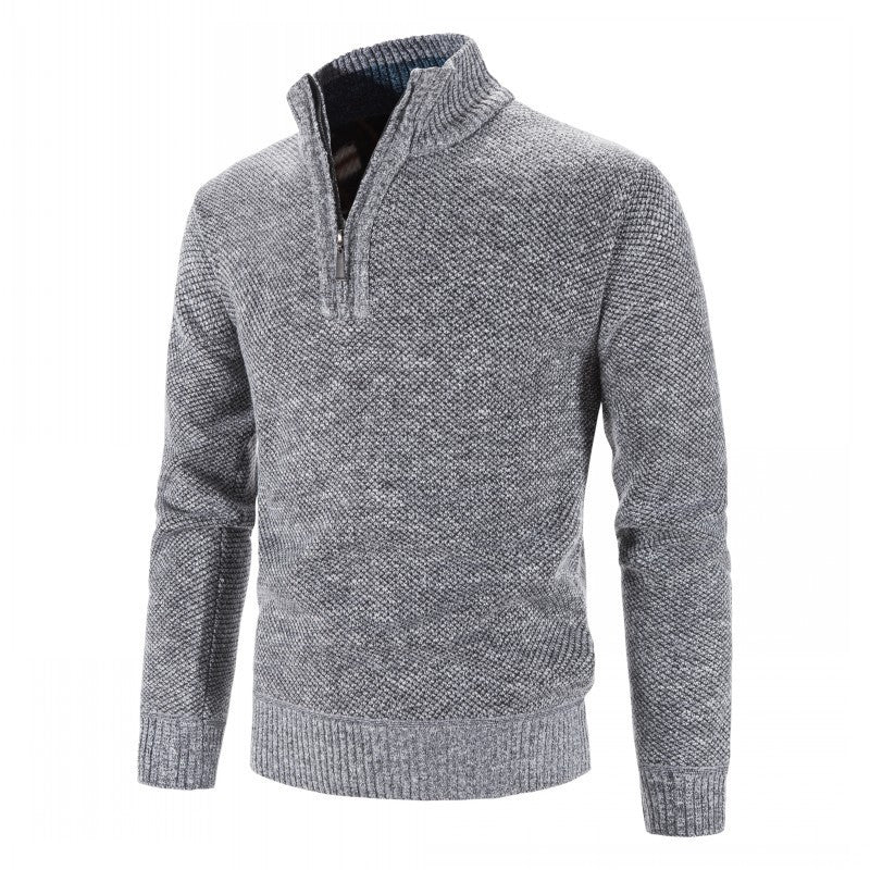 Stilvolle Pullover Männer | Klassischer Reißverschluss Sweater