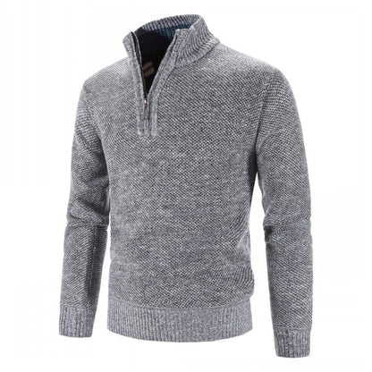 Stilvolle Pullover Männer | Klassischer Reißverschluss Sweater