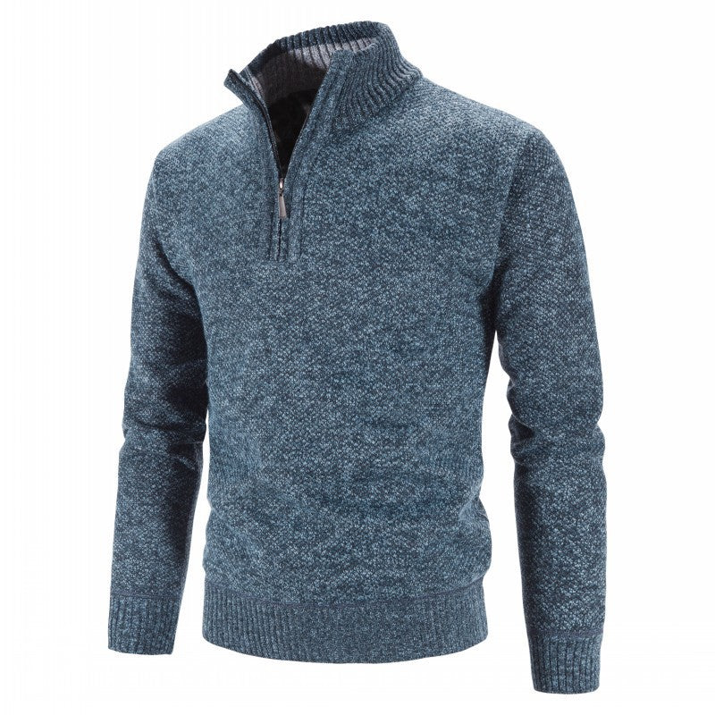 Stilvolle Pullover Männer | Klassischer Reißverschluss Sweater