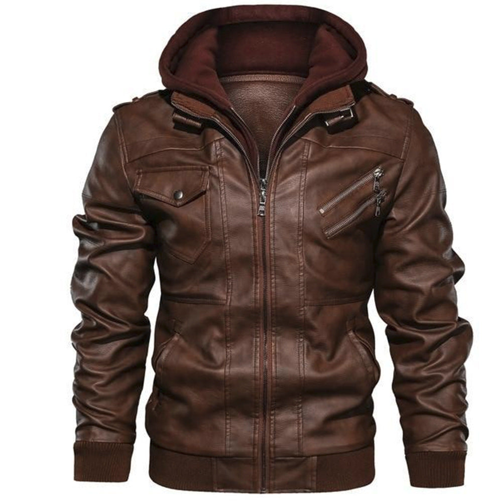 Lederweste Männer Bikerstil