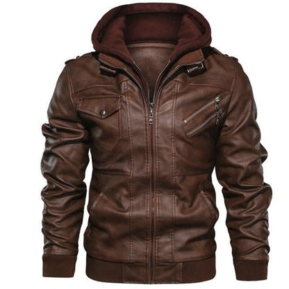 Lederweste Männer Bikerstil