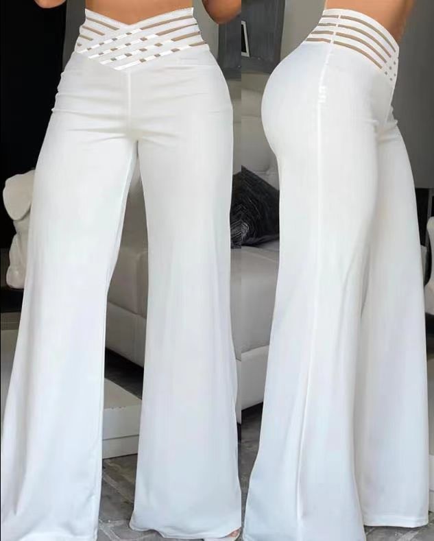 Hohe Taille Kleid Damen Stretch Komfort