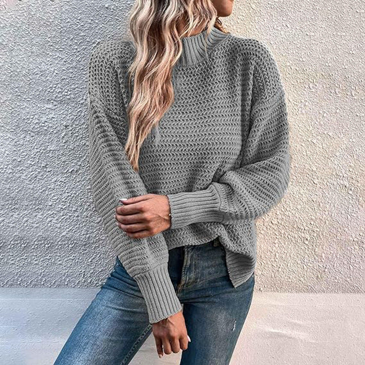 Damen Strickpullover Elegante Oberbekleidung
