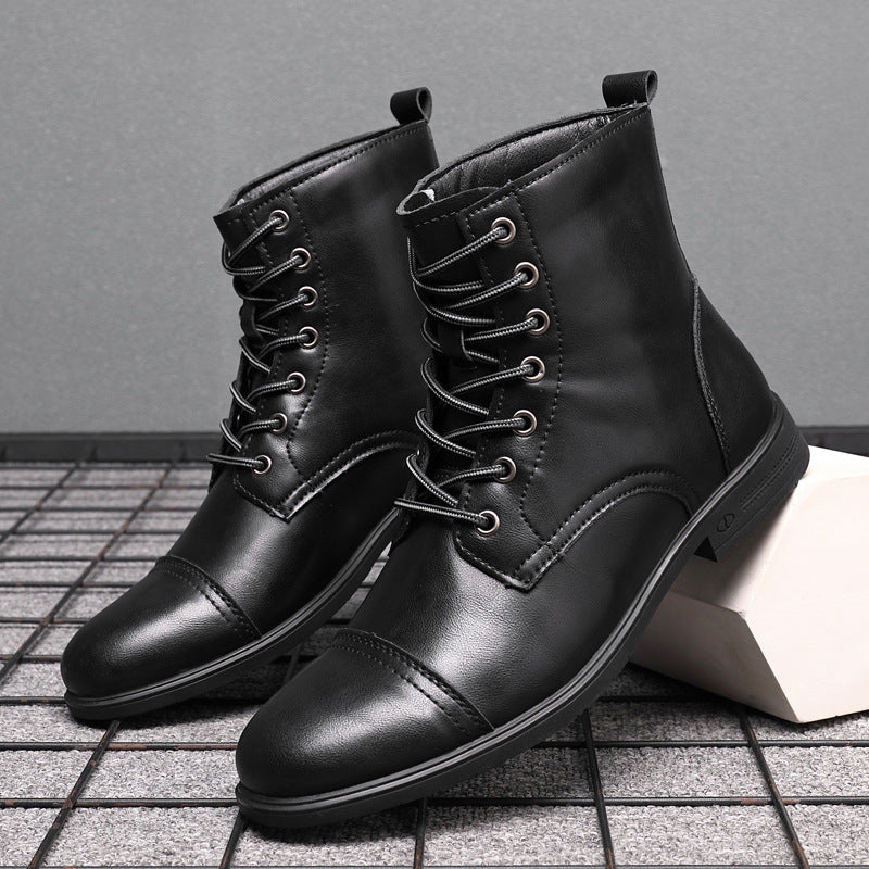 Herren Stiefel Schnürfront Hochwertig