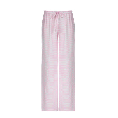 Damen Sommerhose Streifenmuster Elastisch Bequem