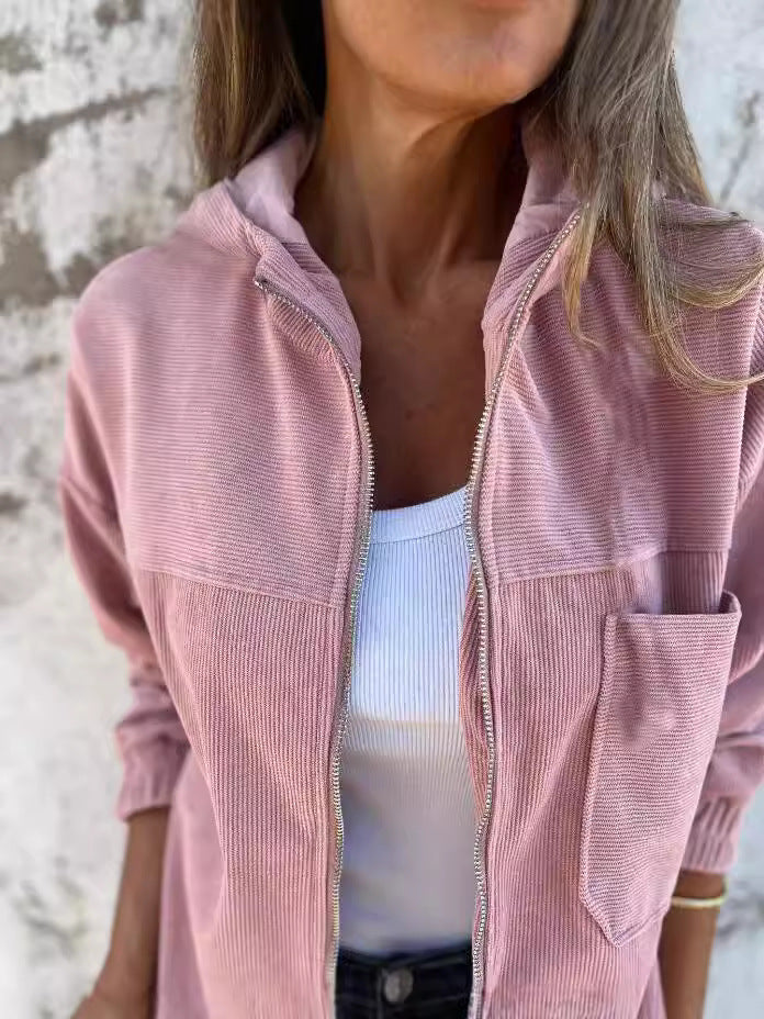 Kapuzenpullover Samtweich Bequem Alltag