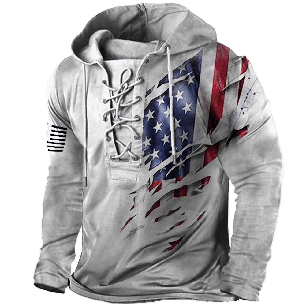 Herren Hoodie Mit Coolen Designs - IdealeKleiden