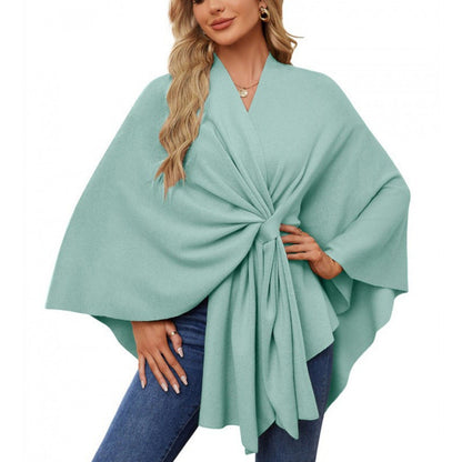 Damen Wickelmantel Modern Chic Elegantes Design