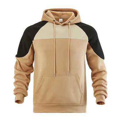 Herren Sportpullover Kapuze Modern Geschnürt