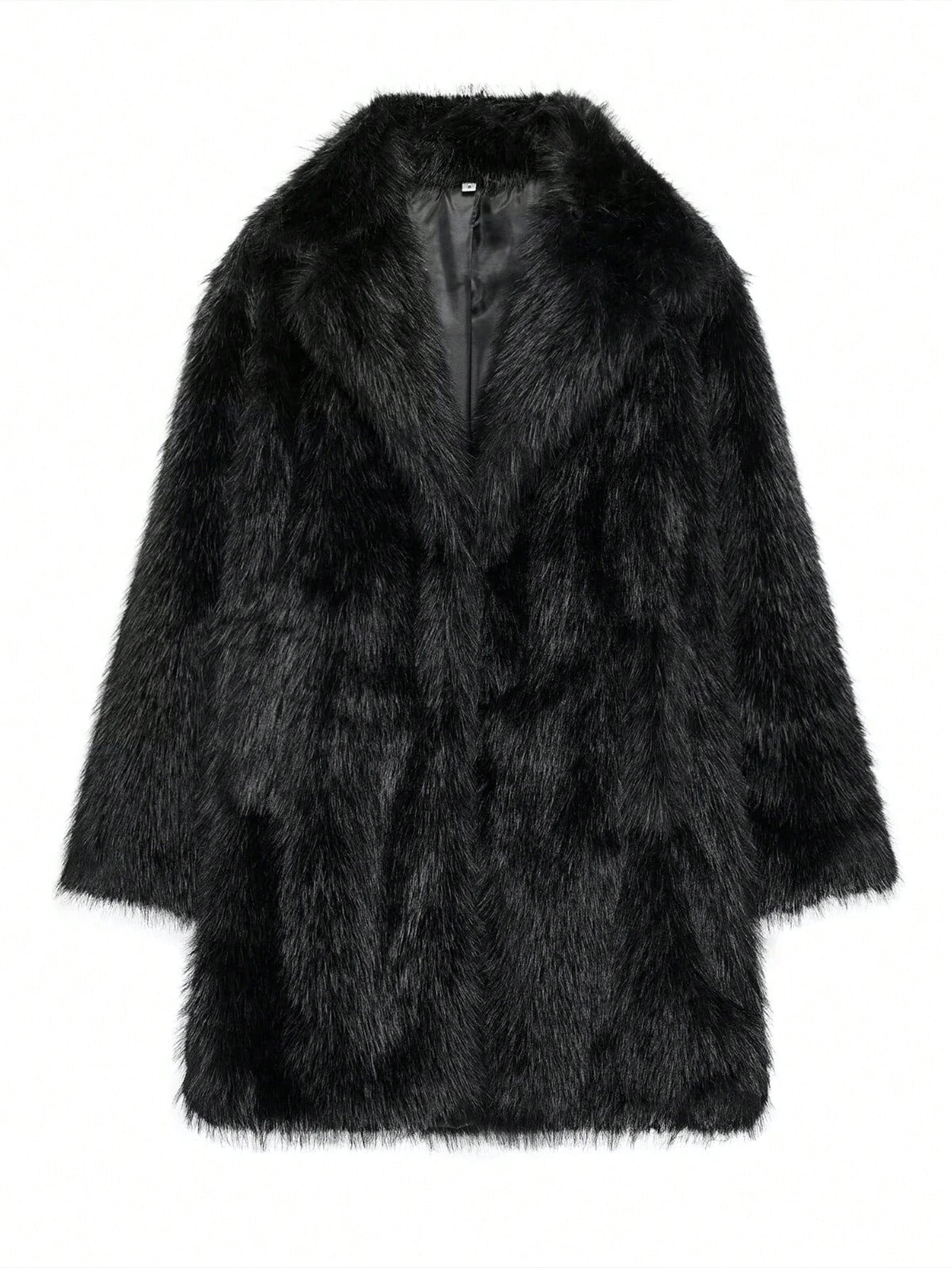 Damen Kunstfelljacke Weich Luxus Design