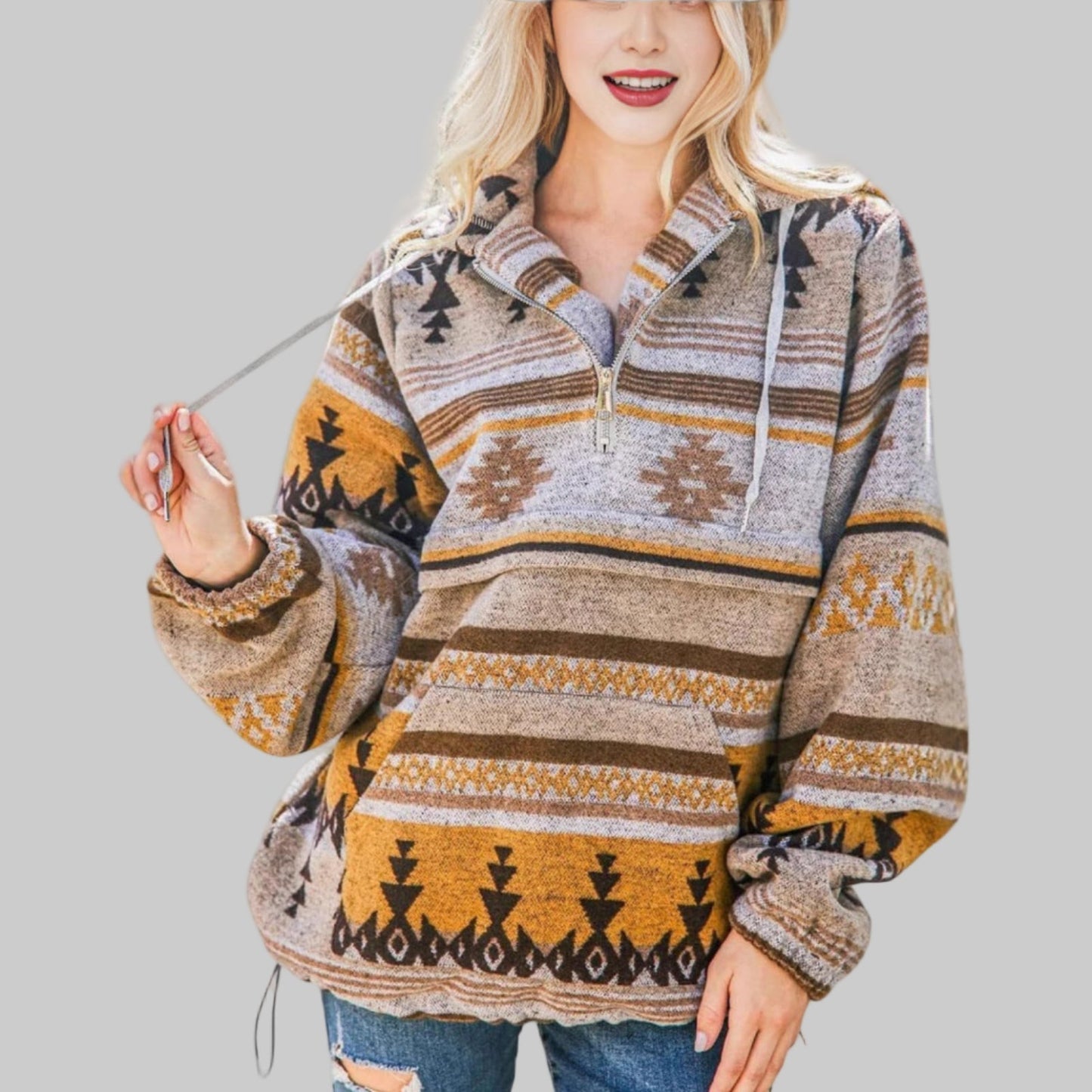 Stylische Hoodie Mit Einzigartigem Design