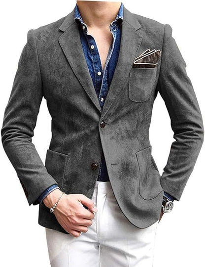 Herren Blazer Elegant Moderner Schnitt