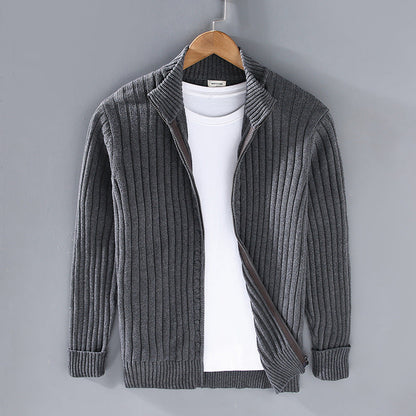 Herren Pullover Luxus Reißverschluss Design