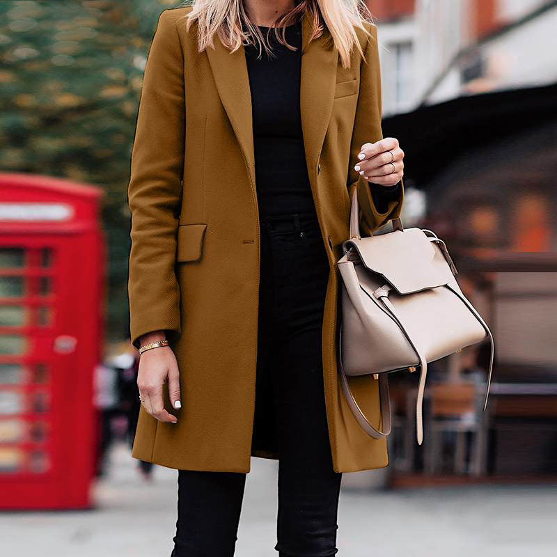 Stylische Langarmjacke Damen