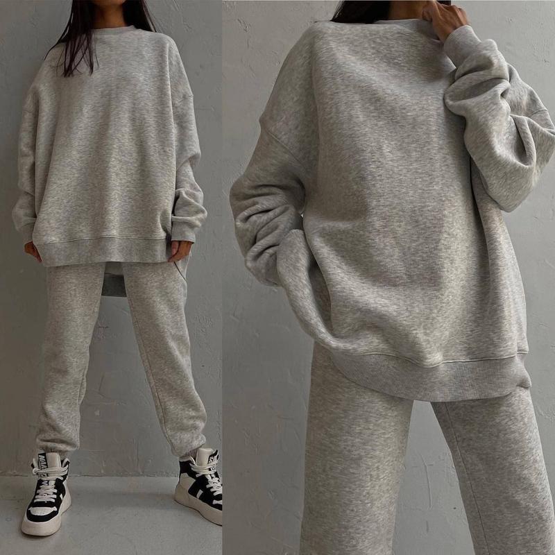 Damen Sweatanzug Set Weich Oversized Komfort