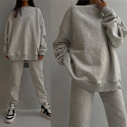 Damen Sweatanzug Set Weich Oversized Komfort