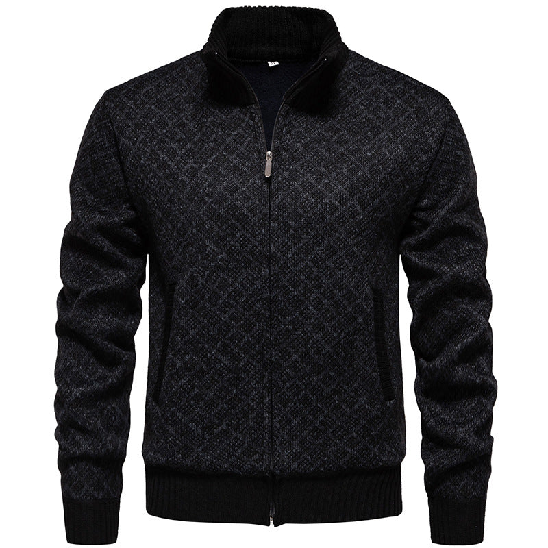 Herren Strickjacke Sportlich Modernes Design